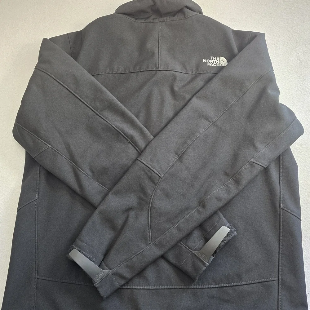 The North Face Apex Chromium Thermal Softshell Jacket Black Fleece M Gorpcore...
